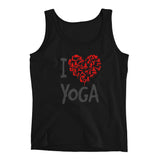 I Heart Yoga Ladies'  Tank