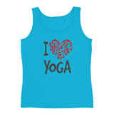 I Heart Yoga Ladies'  Tank