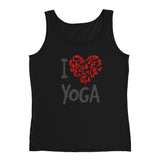 I Heart Yoga Ladies'  Tank